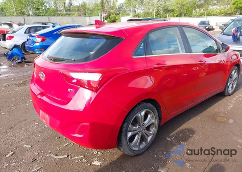 2013 Hyundai Elantra Gt из США, поврежденный, VIN KMHD35LE8DU093521